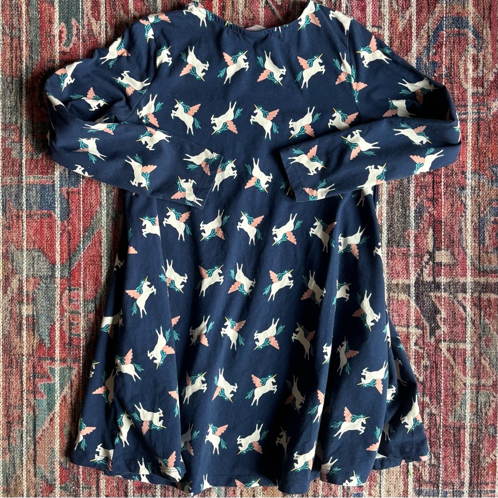 Hanna Andersson Size 10 Unicorn Swing Dress - Picture 5 of 6